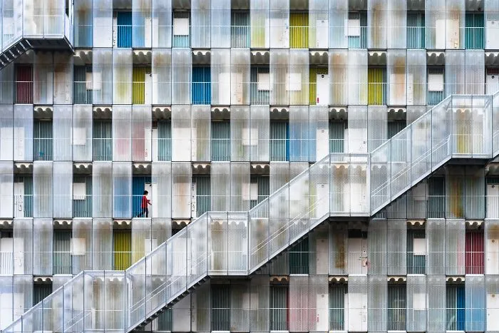Honorable Mention, Cities: Colorful Apartment, Kitagata, Gifu, Japan