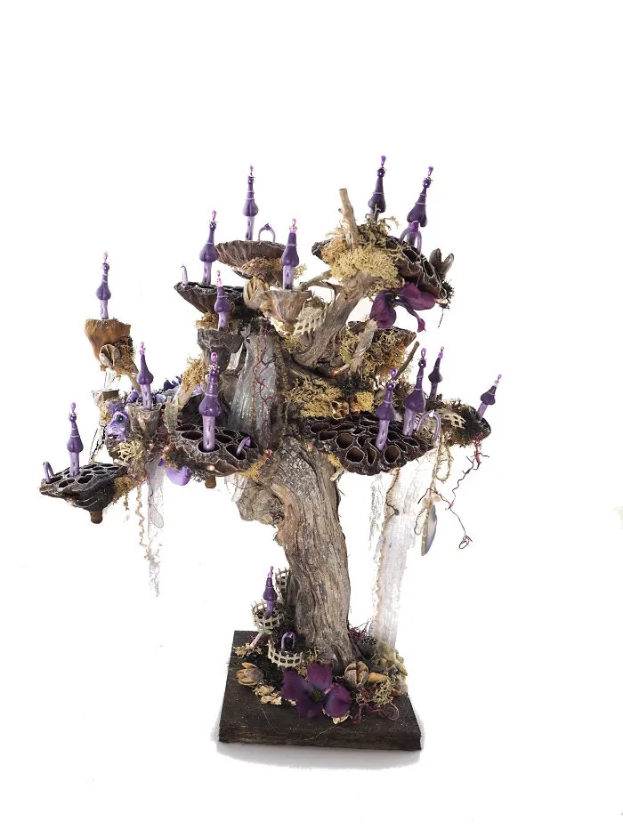 I Use Unwanted Objects To Create My Own Fantasy Worlds