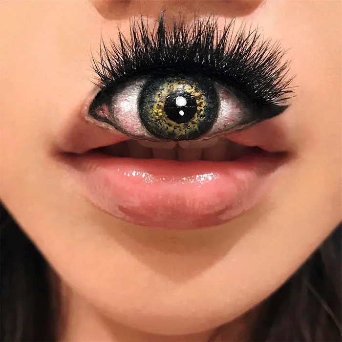 Woman Gives Up Teaching To Create Optical Illusions With Makeup, And It's Messing With Our Minds