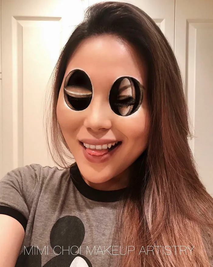 Woman Gives Up Teaching To Create Optical Illusions With Makeup, And It's Messing With Our Minds