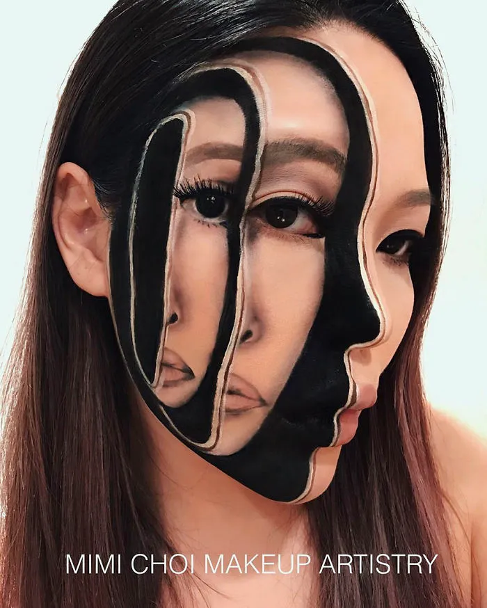 Woman Gives Up Teaching To Create Optical Illusions With Makeup, And It's Messing With Our Minds