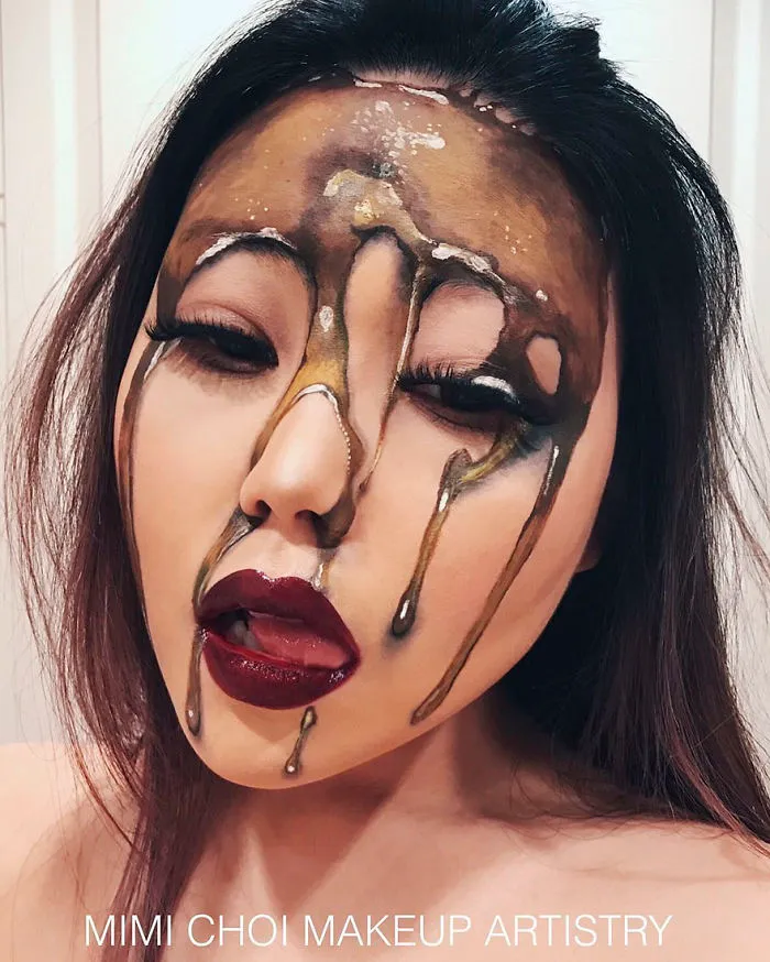 Woman Gives Up Teaching To Create Optical Illusions With Makeup, And It's Messing With Our Minds