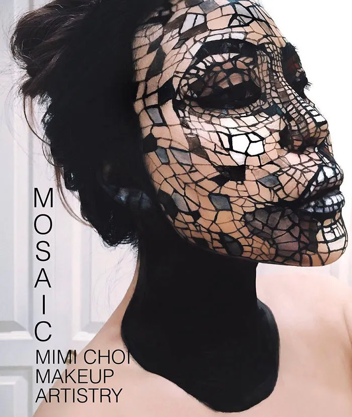 Woman Gives Up Teaching To Create Optical Illusions With Makeup, And It's Messing With Our Minds