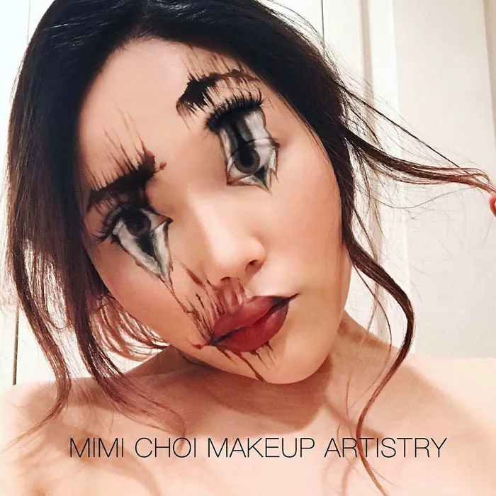 Woman Gives Up Teaching To Create Optical Illusions With Makeup, And It's Messing With Our Minds