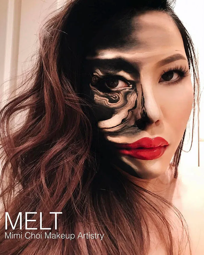 Woman Gives Up Teaching To Create Optical Illusions With Makeup, And It's Messing With Our Minds