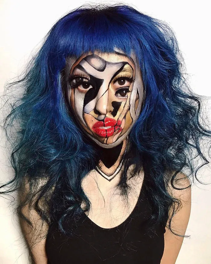 Woman Gives Up Teaching To Create Optical Illusions With Makeup, And It's Messing With Our Minds