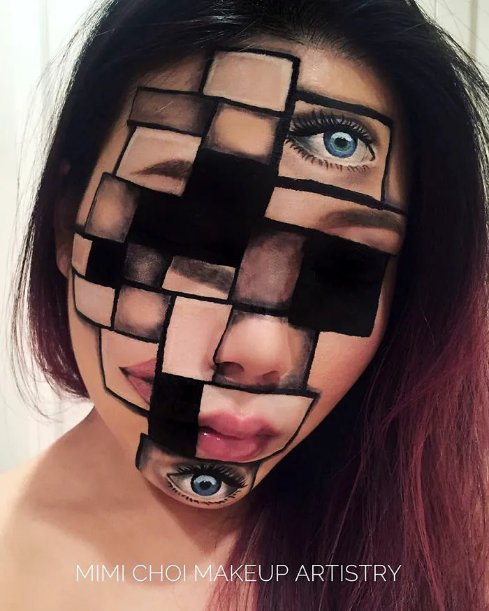 Woman Gives Up Teaching To Create Optical Illusions With Makeup, And It's Messing With Our Minds