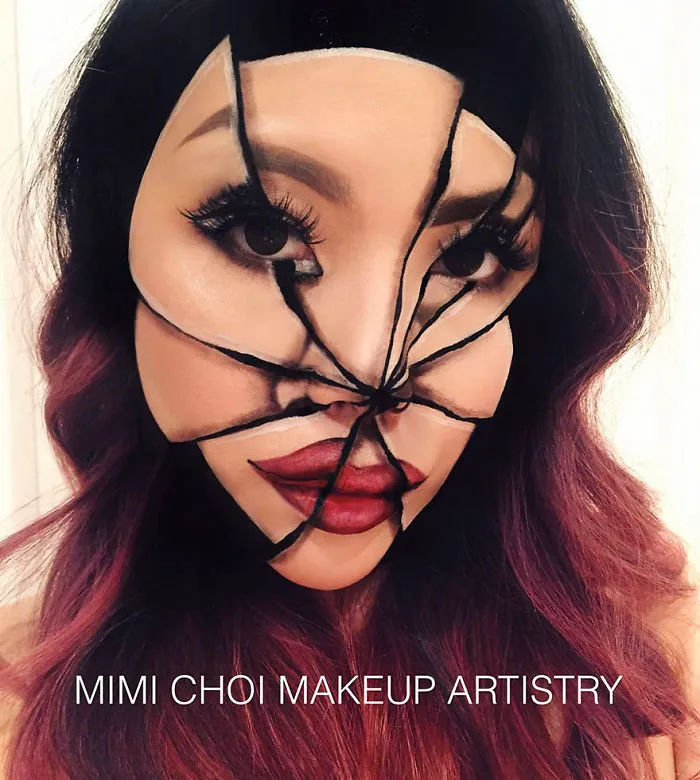 Woman Gives Up Teaching To Create Optical Illusions With Makeup, And It's Messing With Our Minds