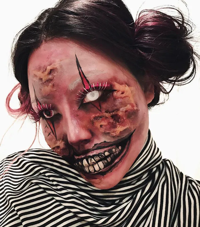 Woman Gives Up Teaching To Create Optical Illusions With Makeup, And It's Messing With Our Minds