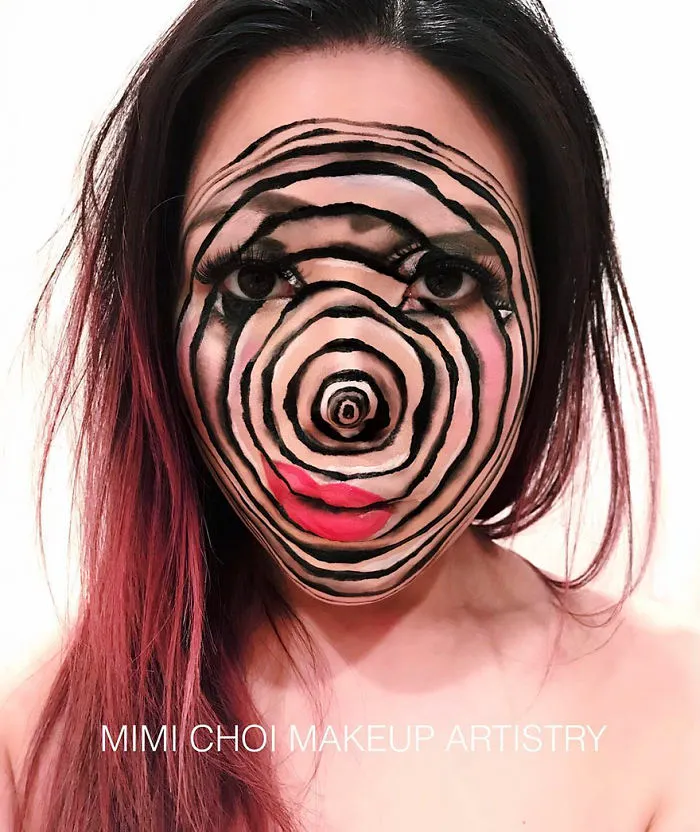 Woman Gives Up Teaching To Create Optical Illusions With Makeup, And It's Messing With Our Minds