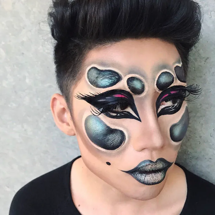 Woman Gives Up Teaching To Create Optical Illusions With Makeup, And It's Messing With Our Minds