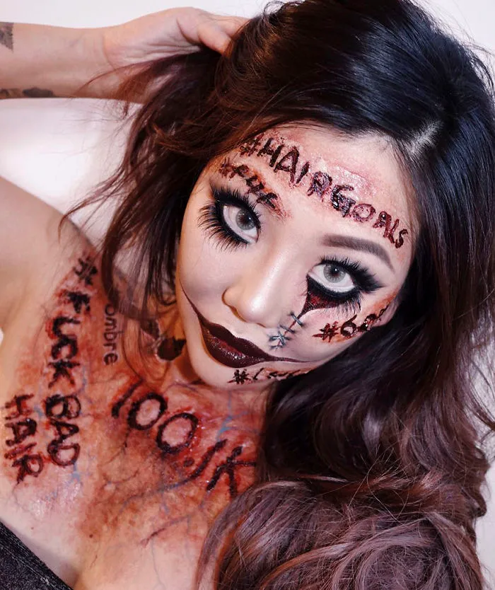 Woman Gives Up Teaching To Create Optical Illusions With Makeup, And It's Messing With Our Minds
