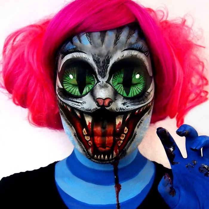 Woman Gives Up Teaching To Create Optical Illusions With Makeup, And It's Messing With Our Minds
