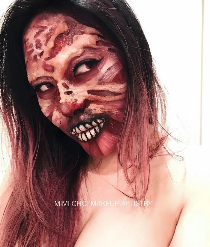 Woman Gives Up Teaching To Create Optical Illusions With Makeup, And It's Messing With Our Minds