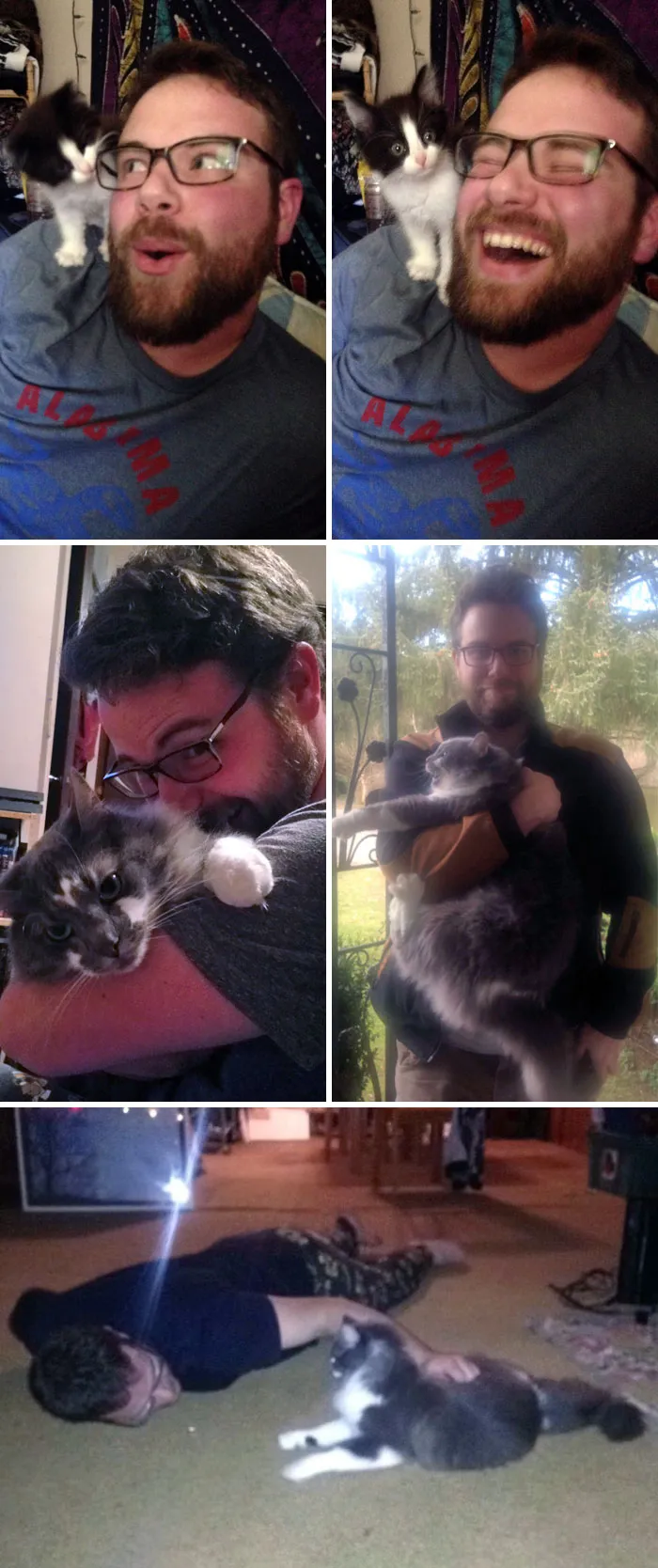 Mi Novio Dijo Que No Le Gustan Los Gatos. Este Es Él Ahora