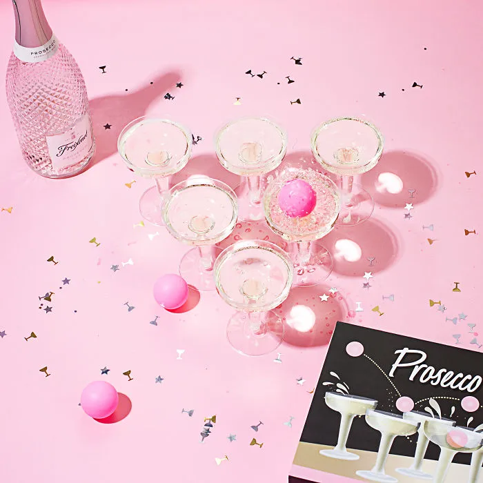 Prosecco Pong Is Here To Make Your Drinking Game Antics Stylish And Classy