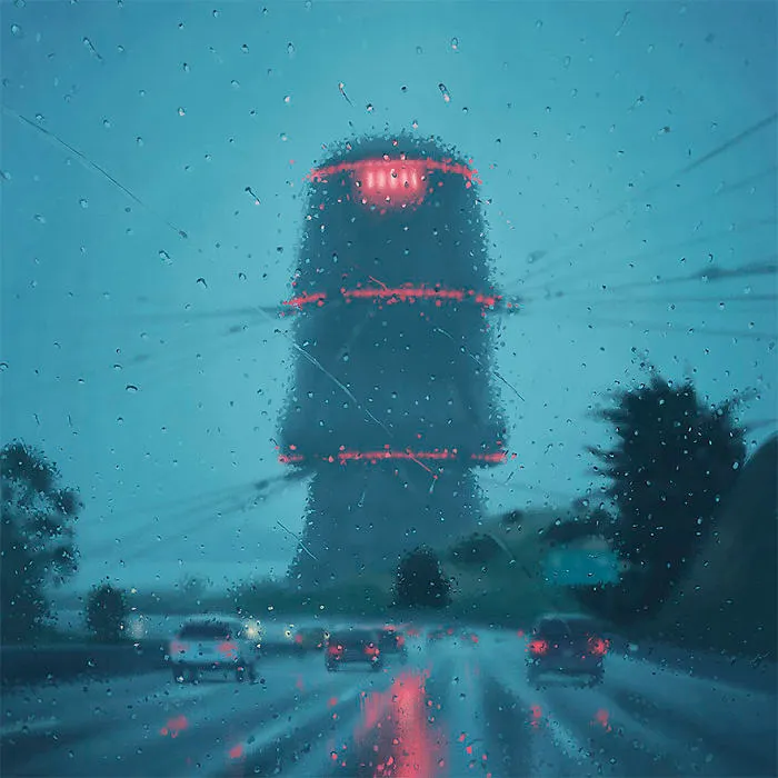 Girl And Her Robot Travel Through Wastelands In Alternate 90s USA In Chilling Illustrations