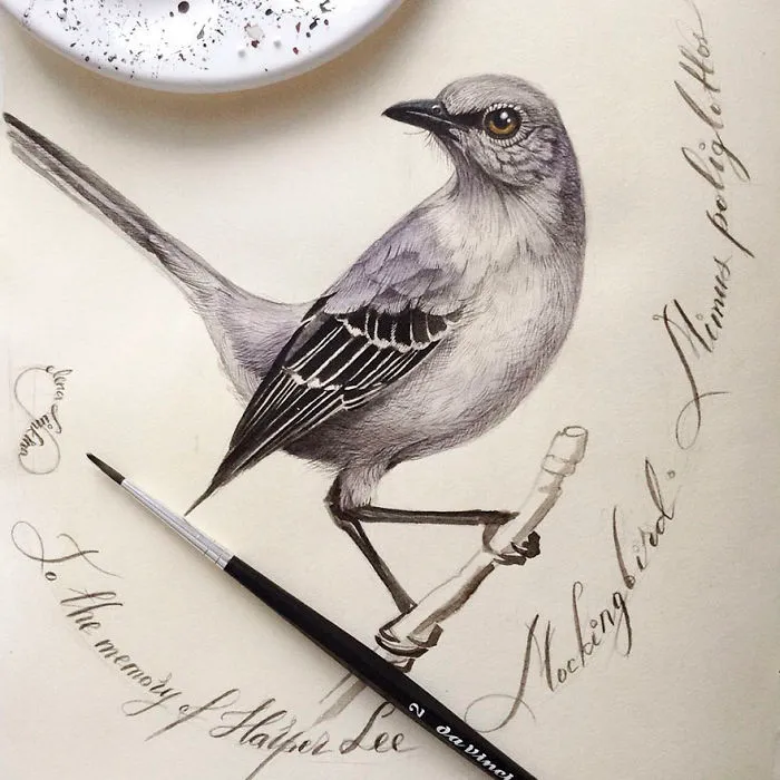 Esta artista rusa muestra su cuaderno de bocetos lleno de secretos visuales