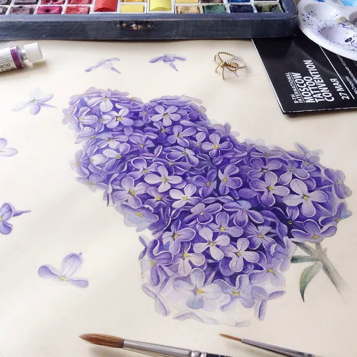 Russian Artist Reveals Her Mysterious Sketchbook To The World, And It's Full Of Visual Secrets