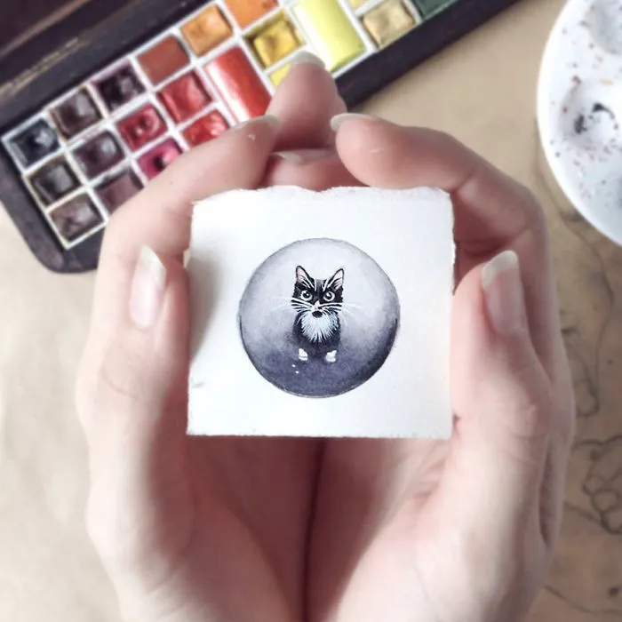 Russian Artist Reveals Her Mysterious Sketchbook To The World, And It's Full Of Visual Secrets