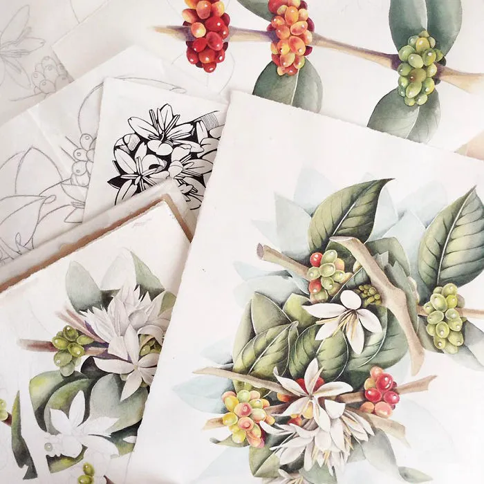 Russian Artist Reveals Her Mysterious Sketchbook To The World, And It's Full Of Visual Secrets