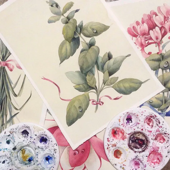 Russian Artist Reveals Her Mysterious Sketchbook To The World, And It's Full Of Visual Secrets