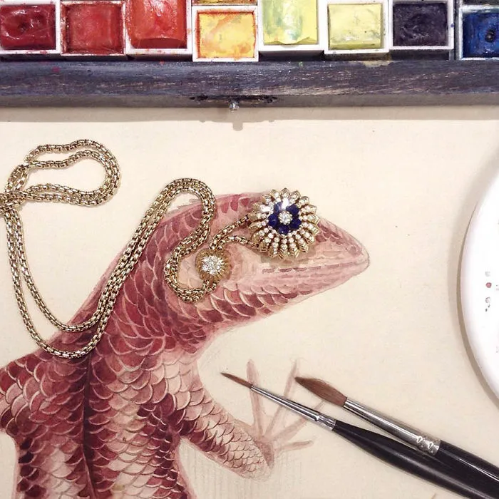 Russian Artist Reveals Her Mysterious Sketchbook To The World, And It's Full Of Visual Secrets