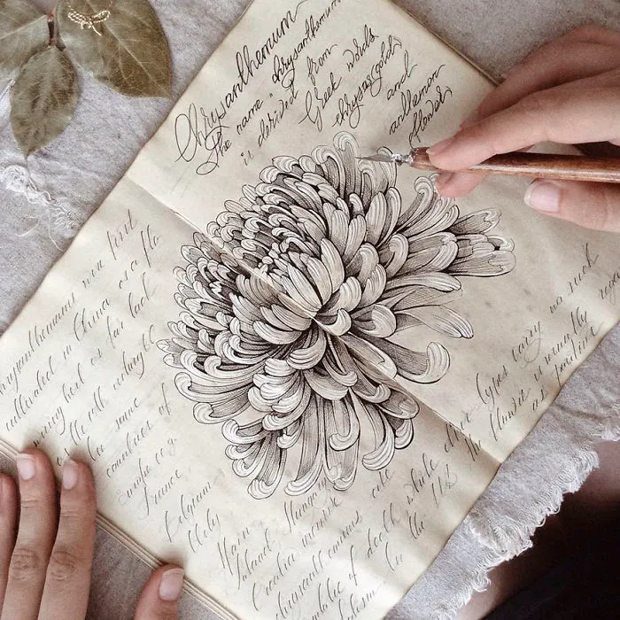 Esta artista rusa muestra su cuaderno de bocetos lleno de secretos visuales