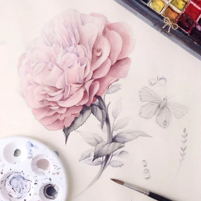 Russian Artist Reveals Her Mysterious Sketchbook To The World, And It's Full Of Visual Secrets