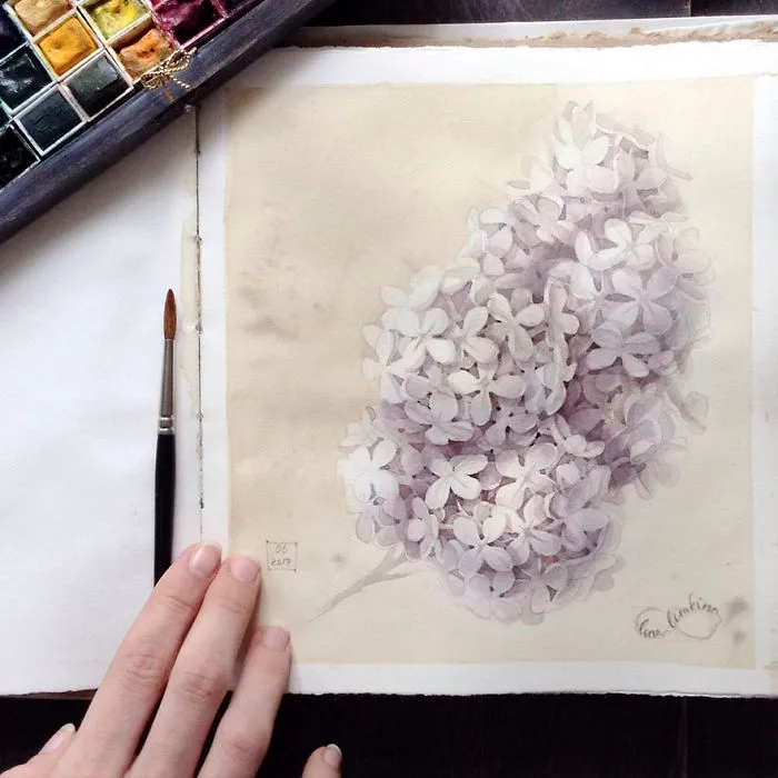 Russian Artist Reveals Her Mysterious Sketchbook To The World, And It's Full Of Visual Secrets