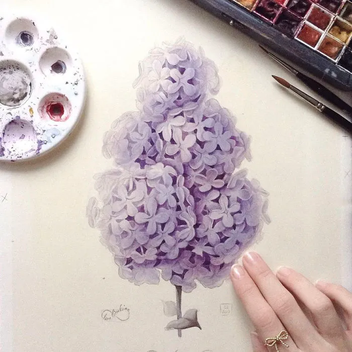 Russian Artist Reveals Her Mysterious Sketchbook To The World, And It's Full Of Visual Secrets
