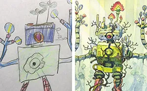 Dad Turns His Sons’ Doodles Into Anime Characters, And The Result Is Amazing (Part III)