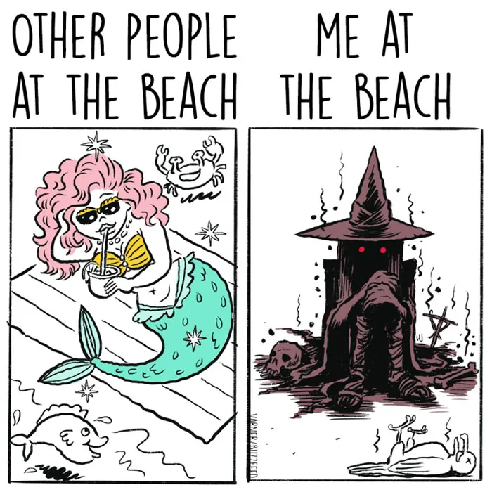 132 Funny Comics About Summer Problems That Almost Everyone Will Relate To
