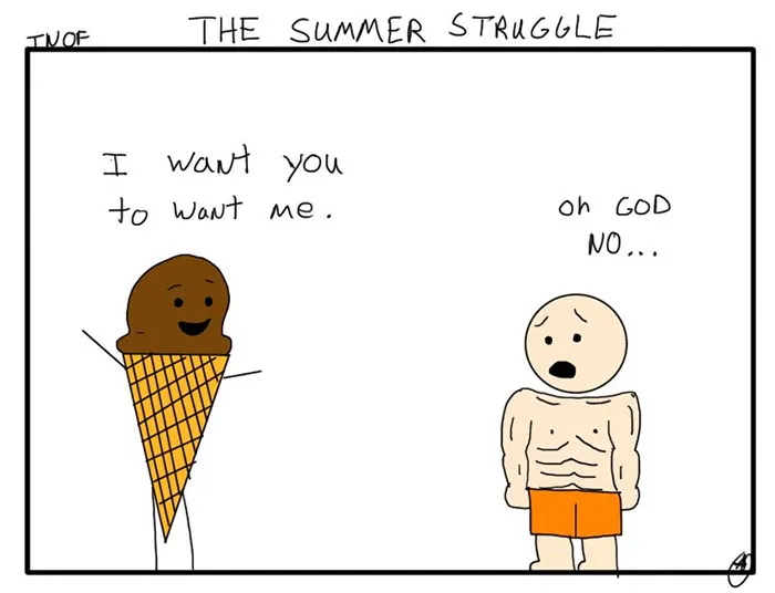 132 Funny Comics About Summer Problems That Almost Everyone Will Relate To