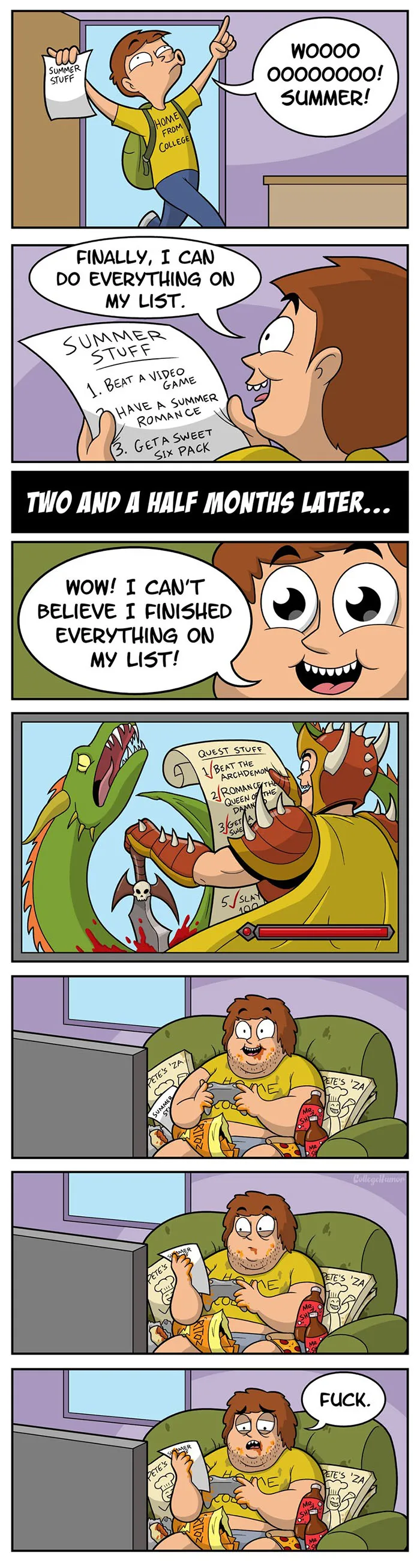 132 Funny Comics About Summer Problems That Almost Everyone Will Relate To