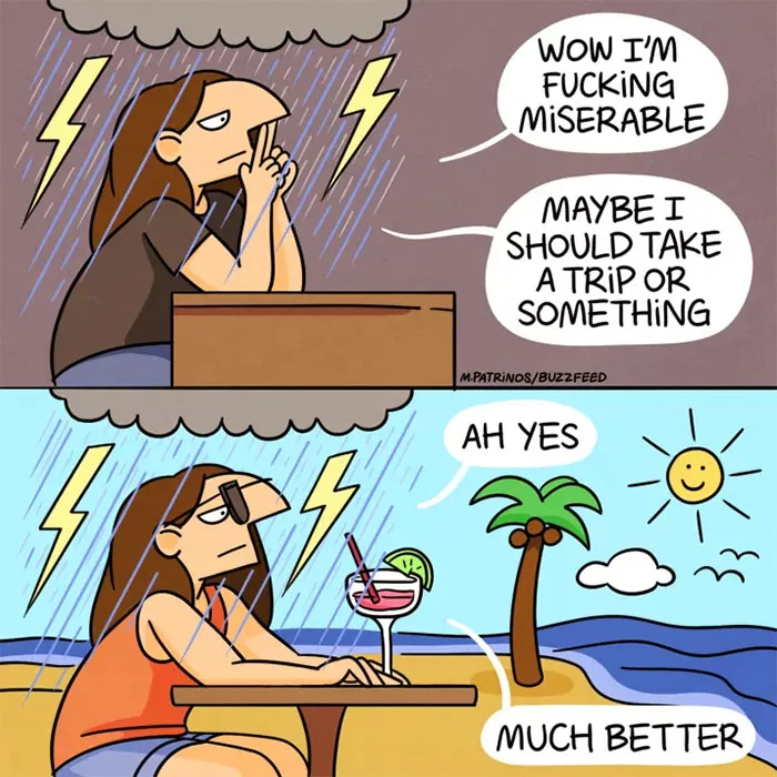 132 Funny Comics About Summer Problems That Almost Everyone Will Relate To