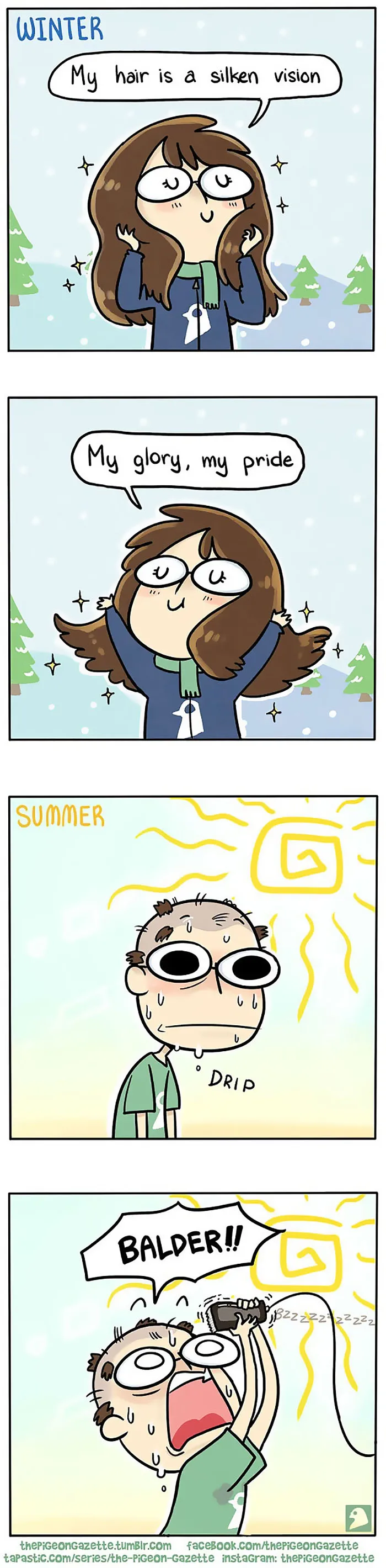 132 Funny Comics About Summer Problems That Almost Everyone Will Relate To