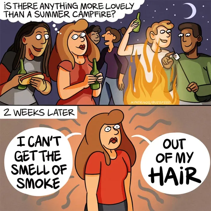 132 Funny Comics About Summer Problems That Almost Everyone Will Relate To