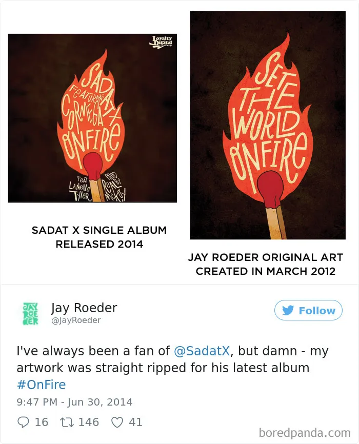 Band Rapper Sadat X  Released An Album With Artist's Jay Roeder Artwork On It Without His Permission