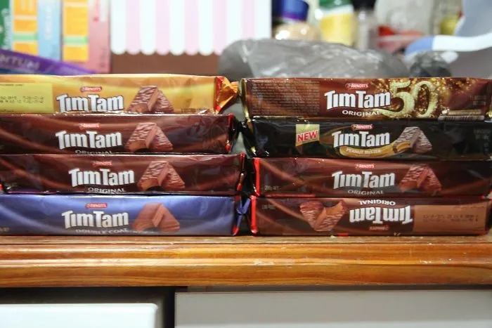 Mi suegra vuelve a EEUU tras visitarnos en Australia, y esto es buena parte de su equipaje