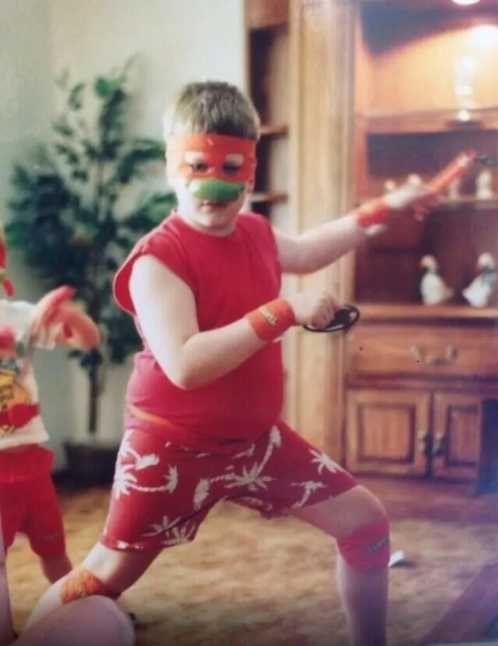 Mi marido era una tortuga ninja