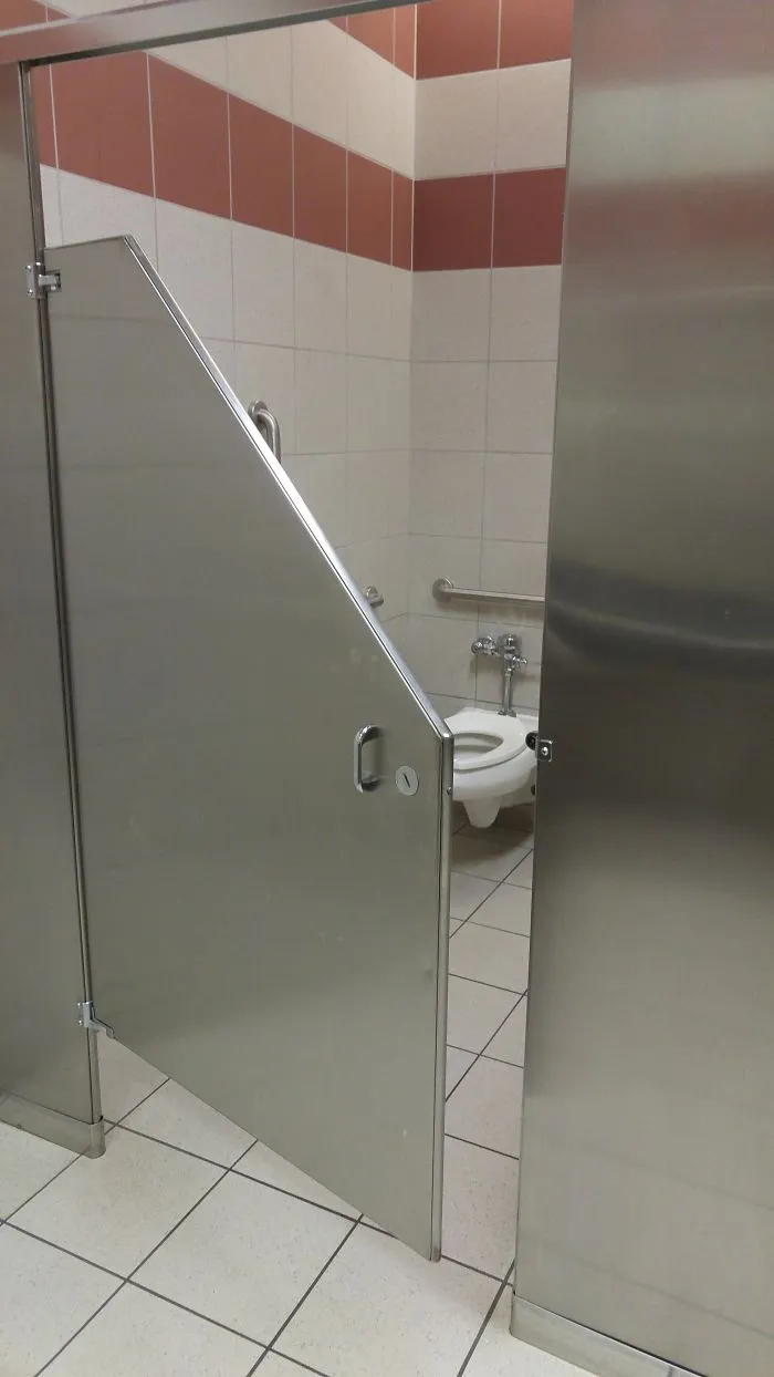 Wanted To Share This Nearly Pointless Door I Encountered