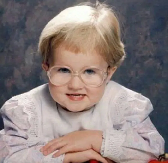 Mi amiga de pequeña parecía la señora Doubtfire