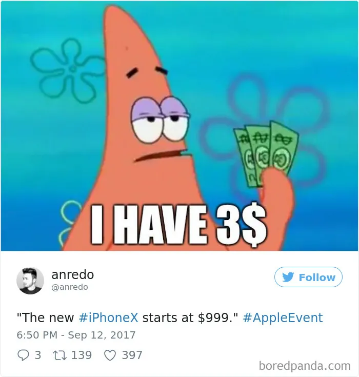 53 Of The Funniest Reactions To New iPhone X That Apple Fans Probably Won’t Like