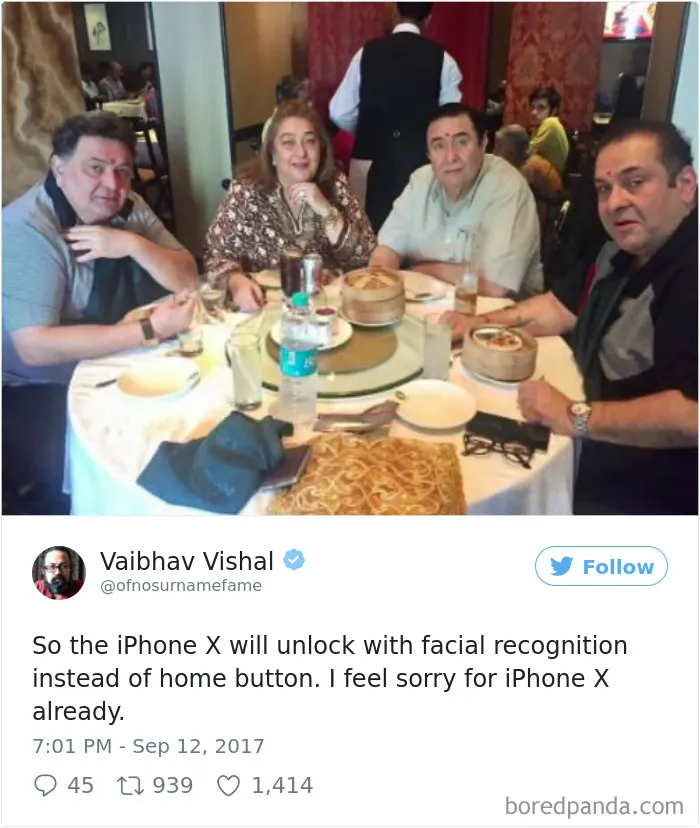 53 Of The Funniest Reactions To New iPhone X That Apple Fans Probably Won’t Like