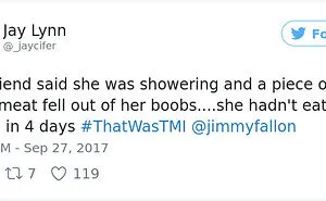 That Was Too Much Information Tweets Jimmy Fallon