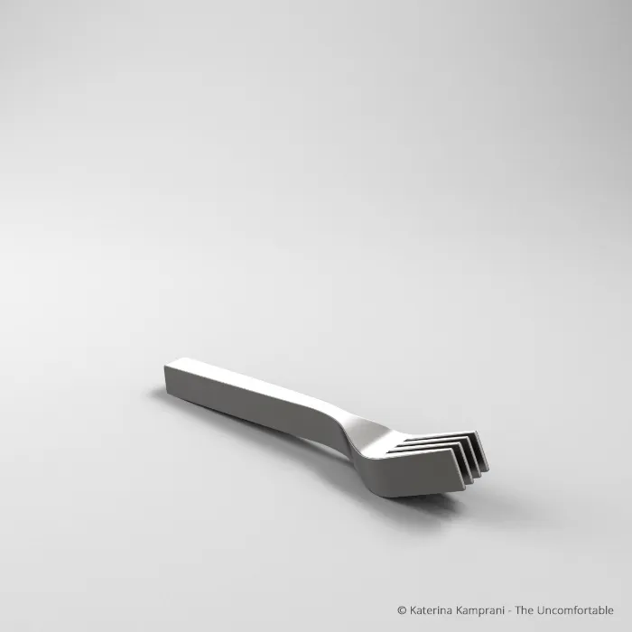 Tenedor grueso
