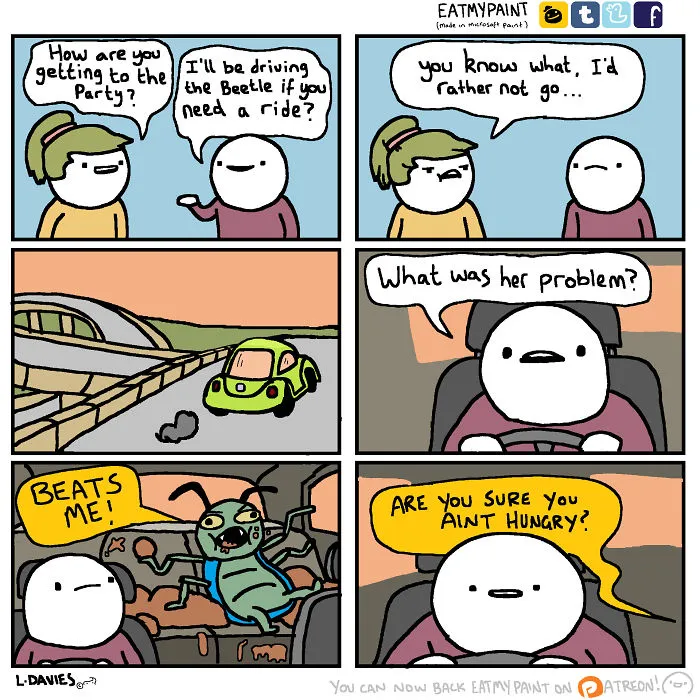 34 Comics That I Made In Microsoft Paint