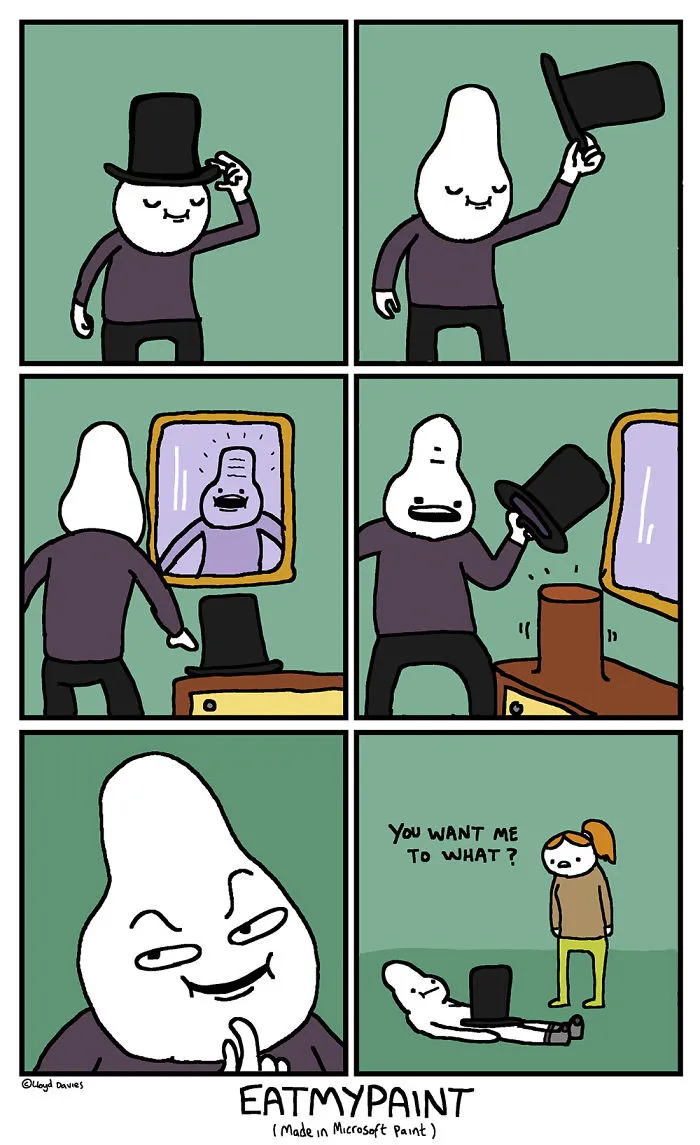 34 Comics That I Made In Microsoft Paint