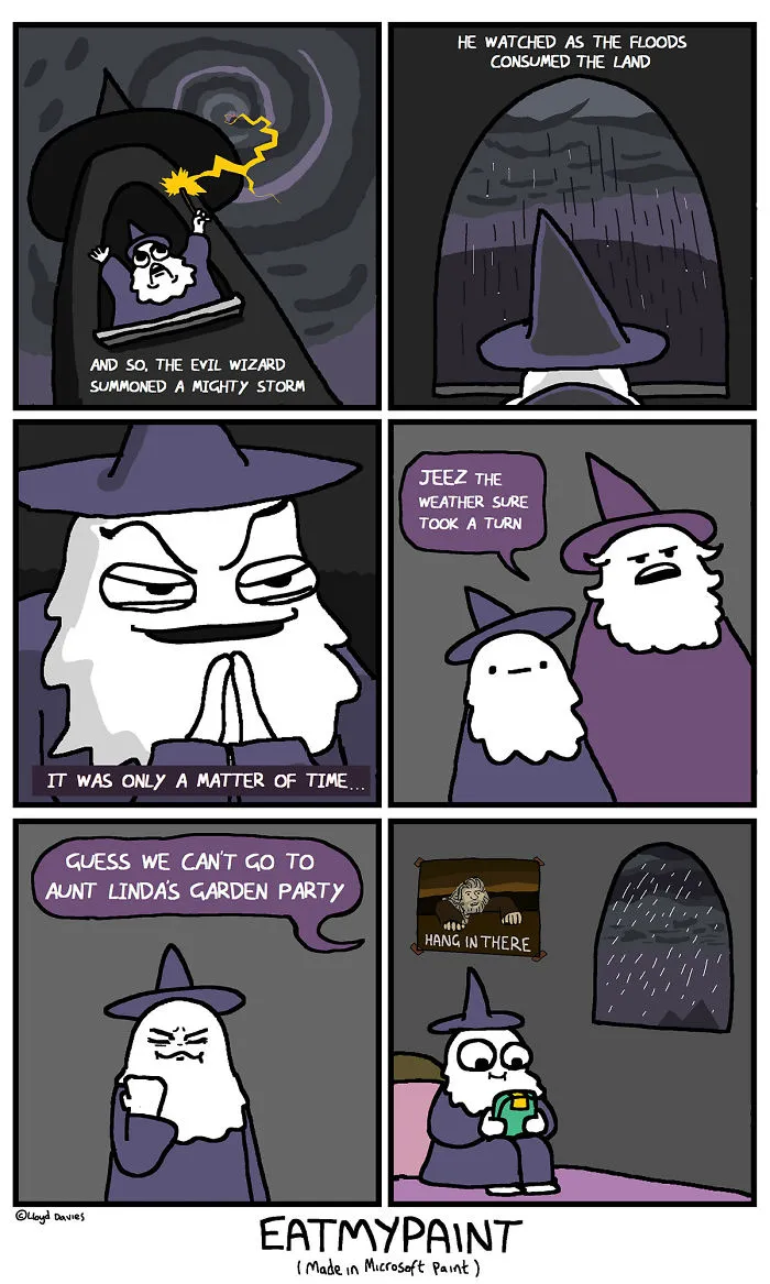 34 Comics That I Made In Microsoft Paint